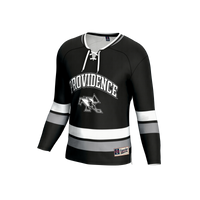 Providence Friars Hockey Jersey, Black Fashion Lightweight Sportswear Jersey Shirt, Long Sleeve Hockey Sweater Jersey, Casual Gift for Men