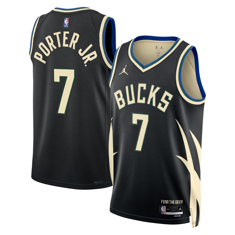 Kevin Porter Jr. Milwaukee Bucks Basketball Jersey, Sportswear Jersey Shirt, Sleeveless Athletic Jersey, Casual Gift for Men, Style 204632639