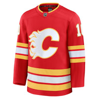 Jonathan Huberdeau Calgary Flames Hockey Jersey, Red Premium Sportswear Jersey Shirt, Long Sleeve Hockey Sweater Jersey, Casual Gift for Men