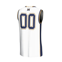Montana State Bobcats Basketball Jersey, White Fashion Lightweight Sportswear Jersey Shirt, Sleeveless Athletic Tank Jersey, Casual Gift for Men