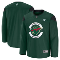 Minnesota Wild Hockey Jersey, Green Sportswear Jersey Shirt, Long Sleeve Hockey Sweater Jersey, Casual Gift for Men