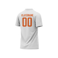 Clemson Tigers Soccer Jersey, White Fashion Sportswear Jersey Shirt, Lightweight Breathable Athletic Jersey, Casual Gift for Men