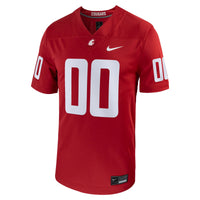 Washington State Cougars Football Jersey, Crimson Game Sportswear Jersey Shirt, Lightweight Breathable Athletic Jersey, Casual Gift for Men