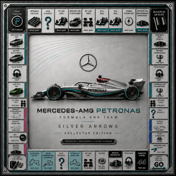 Silver Arrows Precision - MER Collector Board Game Presentation - main