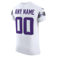 Minnesota Vikings Football Jersey, White Elite Sportswear Jersey Shirt, Lightweight Breathable Athletic Jersey, Casual Gift for Men