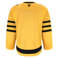 Pittsburgh Penguins Hockey Jersey, Gold Sportswear Jersey Shirt, Long Sleeve Hockey Sweater Jersey, Casual Gift for Men, Style 203134954