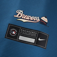 Christian Yelich Milwaukee Brewers Baseball Jersey, Sportswear Jersey Shirt, Lightweight Athletic Jersey, Casual Gift for Men, Style 2001596721