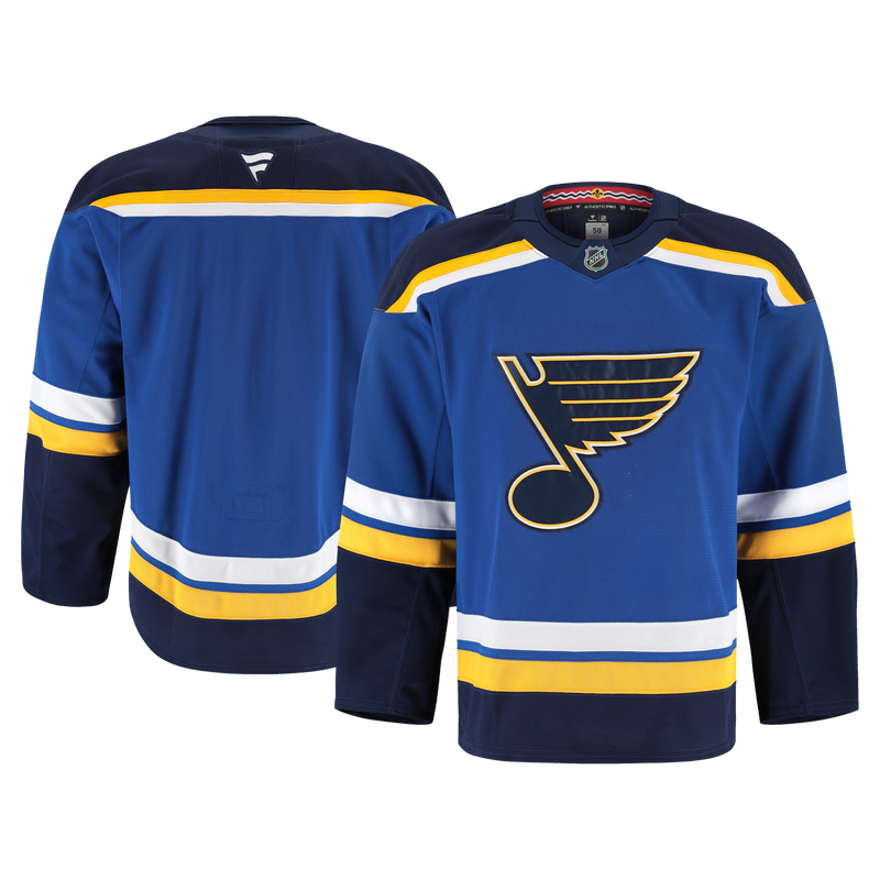 St. Louis Blues Hockey Jersey, Blue Authentic Sportswear Jersey Shirt, Long Sleeve Hockey Sweater Jersey, Casual Gift for Men, Style 203380483