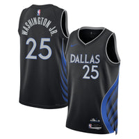 P.J. Washington Jr. Dallas Mavericks Basketball Jersey, Black Sportswear Jersey Shirt, Sleeveless Athletic Tank Jersey, Casual Gift for Men