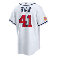 Joe Ryan USA Baseball Jersey, White Home Classic Sportswear Jersey Shirt, Lightweight Breathable Athletic Jersey, Casual Gift for Men