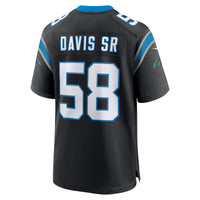 Thomas Davis Sr. Carolina Panthers Football Jersey, Black Sportswear Jersey Shirt, Lightweight Breathable Athletic Jersey, Casual Gift for Men