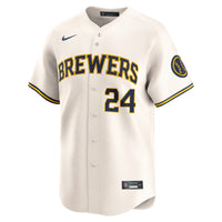 William Contreras Milwaukee Brewers Baseball Jersey, Sportswear Jersey Shirt, Lightweight Athletic Jersey, Casual Gift for Men, Style 201177402