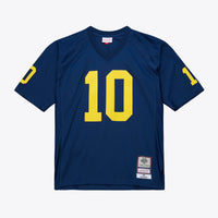 Michigan Wolverines 1999 Football Jersey, Navy Sportswear Jersey Shirt, Lightweight Breathable Athletic Jersey, Casual Gift for Men