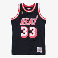 Alonzo Mourning Miami Heat Basketball Jersey, Black Swingman Sportswear Jersey Shirt, Sleeveless Athletic Tank Jersey, Casual Gift for Men