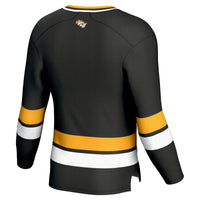 VCU Rams Hockey Jersey, Black Sportswear Jersey Shirt, Long Sleeve Hockey Sweater Jersey, Casual Gift for Men