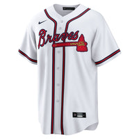 Joe Jiménez Atlanta Braves Baseball Jersey, White Replica Sportswear Jersey Shirt, Lightweight Breathable Athletic Jersey, Casual Gift for Men