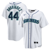 Julio Rodriguez Seattle Mariners Baseball Jersey, White Sportswear Jersey Shirt, Lightweight Breathable Athletic Jersey, Casual Gift for Men