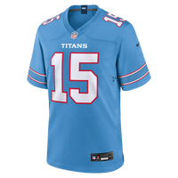 Keldric Faulk Tennessee Titans Football Jersey, Blue Game Sportswear Jersey Shirt, Lightweight Breathable Athletic Jersey, Casual Gift for Men
