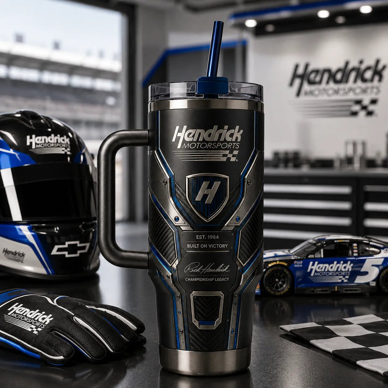 HMS Built on Victory - Carbon Armor Tumbler