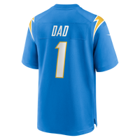 Number Dad Los Angeles Chargers Football Jersey, Powder Sportswear Jersey Shirt, Lightweight Breathable Athletic Jersey, Casual Gift for Men