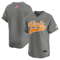 Tennessee Volunteers Baseball Jersey, Gray Limited Sportswear Jersey Shirt, Lightweight Breathable Athletic Jersey, Casual Gift for Men