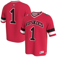 Northern Illinois Huskies Football Jersey, Cardinal Fashion Sportswear Jersey Shirt, Lightweight Breathable Athletic Jersey, Casual Gift for Men