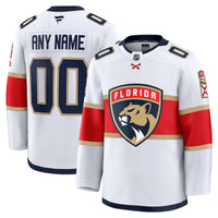 Florida Panthers Hockey Jersey, White Premium Sportswear Jersey Shirt, Long Sleeve Hockey Sweater Jersey, Casual Gift for Men, Style 202055699