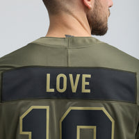 Green Bay Packers Football Jersey, Olive Limited Sportswear Jersey Shirt, Lightweight Breathable Athletic Jersey, Casual Gift for Men