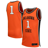 Oklahoma State Cowboys Basketball Jersey, Orange Replica Sportswear Jersey Shirt, Sleeveless Athletic Tank Jersey, Casual Gift for Men