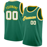 Custom Basketball Jersey, Kelly Green Sportswear Jersey Shirt, Athletic Mesh Moisture Wicking Jersey, Casual Gift for Men, Style KellyGreen0045