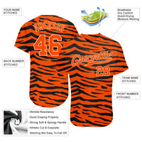 Custom Baseball Jersey, Orange Sportswear Jersey Shirt, Athletic Button Down Moisture Wicking Jersey, Casual Gift for Men, Style Orange0182