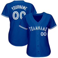Custom Baseball Jersey, Royal Sportswear Jersey Shirt, Athletic Button Down Moisture Wicking Jersey, Casual Gift for Men, Style TorontoM0067