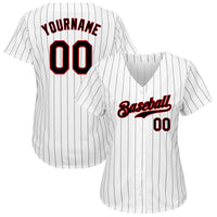 Custom Baseball Jersey, White Black Sportswear Jersey Shirt, Athletic Button Down Moisture Wicking Jersey, Casual Gift for Men, Style White0169