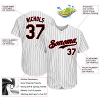 Custom Baseball Jersey, White Black Sportswear Jersey Shirt, Athletic Button Down Moisture Wicking Jersey, Casual Gift for Men, Style White0169