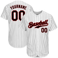 Custom Baseball Jersey, White Black Sportswear Jersey Shirt, Athletic Button Down Moisture Wicking Jersey, Casual Gift for Men, Style White0169