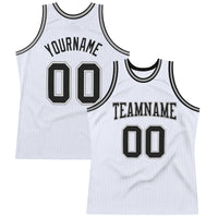 Custom Basketball Jersey, White Black Gray Authentic Sportswear Jersey Shirt, Athletic Mesh Moisture Wicking Jersey, Casual Gift for Men
