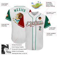 Custom Baseball Jersey, White Kelly Green Sportswear Jersey Shirt, Athletic Button Down Moisture Wicking Jersey, Casual Gift for Men